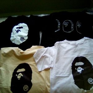 3 piece Bape shirt xl